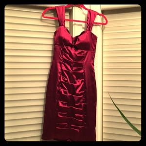 Morgan and Co. Ruched Dress